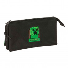 Estuche Triple Minecraft