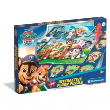 Puzle Suelo Interactivo Patrulla Canina 24 Piezas