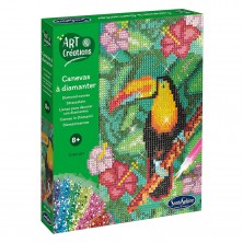 Cuadro con Diamantes Panda