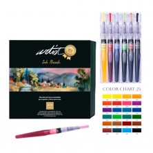 Estuche 24 Rotuladores Pincel
