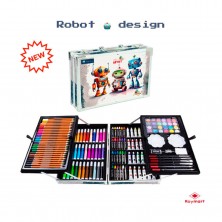 Maletín Aluminio Robots 145 Piezas