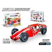 Construcción Metal Racing Car 133 Piezas