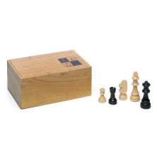 Fitxes Escacs Fusta Grans 9 cm