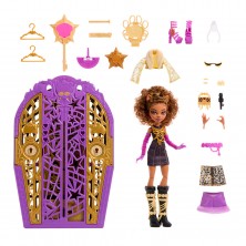Monster High Muñeca Clawdeen con Armario