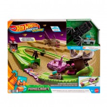 Pista Dragón Hot Wheels Minecraft