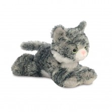 Peluche Gato Gris 21 cm