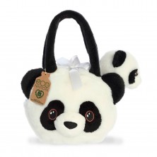 Bolsito con Peluche Oso Panda