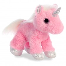 Peluche Unicornio Rosa 31 cm
