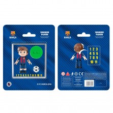 Figura Futbolista Barça 4 cm