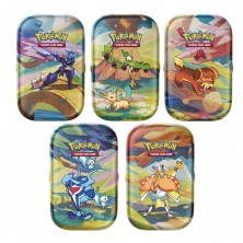 Mini Lata Cartas Pokémon Esplendor de Paldea Surtido