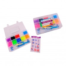 Estuche con 3000 Gomas para Pulseras