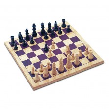 Escacs Fusta 30x30 cm