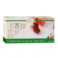 Caballete + Lienzo Pintor