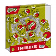 Guirnalda Luces LED Grinch 1,95m