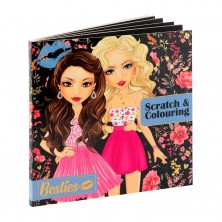 Libro Diseños Moda Scratch Colouring