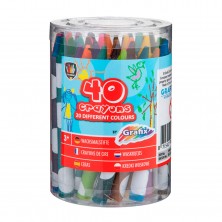 Bote 40 Ceras Colores