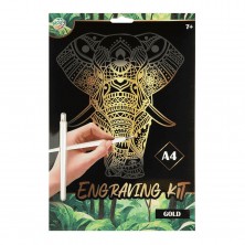 Scratch Art A4 Modelos Surtidos