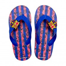 Chanclas Barça con Escudo Tallas 28-35