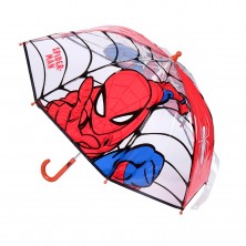 Paraigües Bombolla Transparent Spiderman