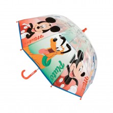 Paraguas Burbuja Transparente Mickey