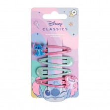 4 Clips para Pelo Stitch