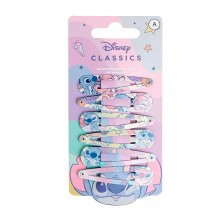 6 Clips para Pelo Stitch