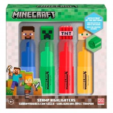 Set 4 Marcadores Minecraft