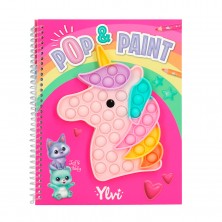 Top Model Libro Colorear Unicornios con Pop It
