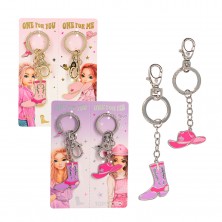 Top Model Set 2 Llaveros BFF Cowgirl