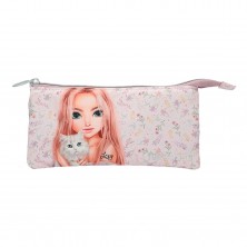 Top Model Estuche 3 Cremalleras Blooming Kitty