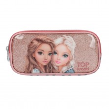 Top Model Estuche Doble Cremallera Dots