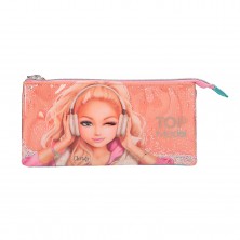 Top Model Estuche 3 Cremalleras Music