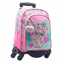 Mochila Stitch con Carro 44 x 30 cm