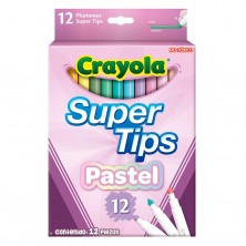 Set 12 Rotuladores Colores Pastel