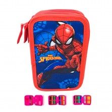 Estuche Triple Lleno Spiderman