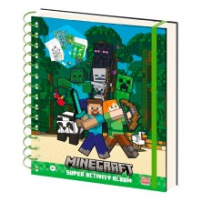 Libreta Actividades Minecraft