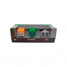 Pack 3 Gomas Borrar Minecraft