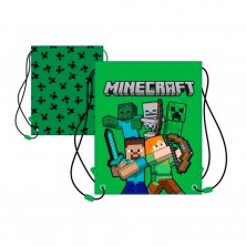 Saquito Minecraft 40 x 35 cm