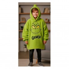 Sudadera Manta XL Infantil Grinch