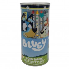 Set Papelería en Hucha Bluey