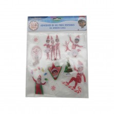 Pegatinas Gel Elf On The Shelf