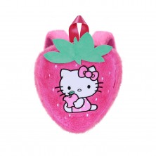 Mochila Fresa con Pelo Hello Kitty