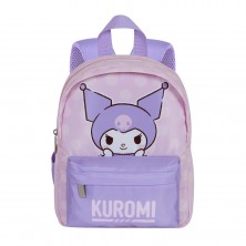 Mochila Deluxe Kuromi 32 x 27 cm