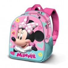 Mochila 3D Minnie 26x11x31 cm