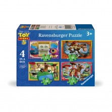 4 Puzles Progresivos Toy Story