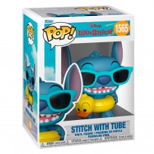 Funko Pop Figura Stitch con Flotador Patito