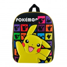 Mochila 3D Pokémon 30cm