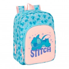 Mochila Infantil Rosa Stitch 26x11x34 cm