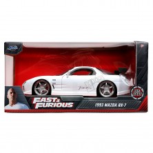 Coche Mazda RX-7 Blanco 1/24