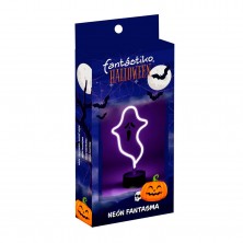 Figura Fantasma con Luz Neón